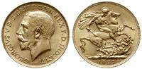 1 funt 1927 SA, Pretoria, złoto 7.99 g, pięknie 