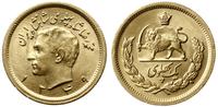 1/2 pahlavi 1349 SH (AD 1971), złoto próby 900, 