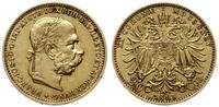20 koron 1895, Wiedeń, złoto 6.76 g, Fr. 504