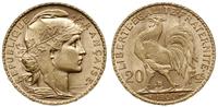 20 franków 1904, Paryż, złoto 6.45 g, Fr. 596.a,