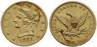 10 dolarów 1851 O, Nowy Orlean, typ Liberty Head
