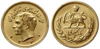 pahlavi 1340 SH (1961), złoto 8.11 g, pięknie za