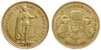 10 koron 1900, Kremnica, złoto 3.36 g, Fr. 252, 