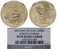 200 złotych 2007, Warszawa, Joseph Conrad - Konr