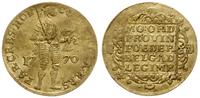 dukat 1770, Holandia, złoto 3.44 g, Delmonte 775