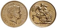 1 funt 2010, Londyn, złoto 7.98 g, Fr. 454, S. 4