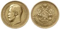 7 1/2 rubla 1897 (A•Г), Petersburg, złoto 6.42 g