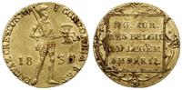 dukat 1830, Utrecht, złoto 3.32 g, miejscowa pat