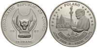 10 franków 2007, Pielgrzymki Jana Pawła II - Pol