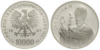 10.000 złotych 1987, Warszawa, Jan Paweł II - mo