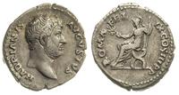 denar 132-134, Rzym, Aw: Popiersie w prawo, HADR