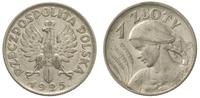 1 złoty 1925, Londyn, Kobieta z kłosami, dość ła