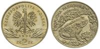 2 złote 1998, Warszawa, Ropucha Paskówka, Nordic
