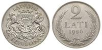2 łaty 1926, srebro "835" 10 g, rzadszy rocznik,