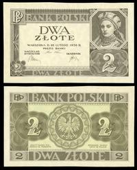 2 złote 26.02.1936, banknot bez oznacznia serii 