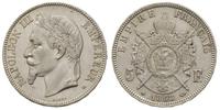 5 franków 1868/BB, Strasburg, srebro 24.98 g, Ga