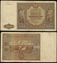 1.000 złotych 15.01.1946, seria C , Miłczak 122b
