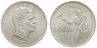 100.000 lei 1946, srebro "720"  24.96 g