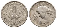 1 złoty 1925, Londyn, Głowa Kobiety z kłosami, ł