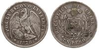 peso  1878, Santiago, srebro ''900'', 24.74 g, K