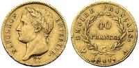 40 franków 1811/A, Paryż, złoto 12.84 g