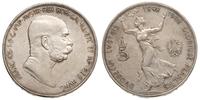 5 koron 1908, Wiedeń, moneta czyszczona