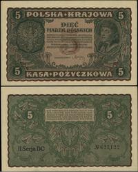 5 marek polskich 23.08.1919, II Serja DC, piękni