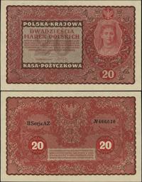 20 marek polskich 23.08.1919, II Serja AZ, minim
