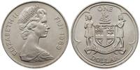 1 dolar 1969, Aw: Popiersie królowej Elżbiety II