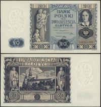 20 złotych 11.11.1936, seria DA 8241350, Miłczak