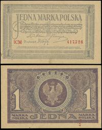 1 marka polska 17.05.1919, seria I CM, nieświeże