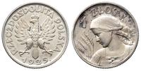 1 złoty 1924, Paryż, Kobieta z kłosami, patyna, 