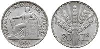 20 centesimos 1930, Paryż, 100. Rocznica Konstyt