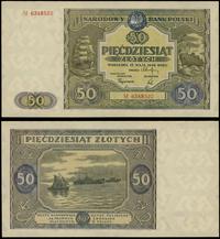 50 złotych 15.05.1946, Seria M, Miłczak 128b