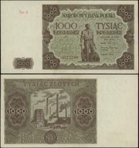 1 000 złotych 15.07.1947, seria A, bardzo ładne,