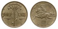 1 cent 1925, 1.55 g, piękny i rzadki, Parchimowi