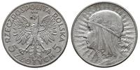 5 złotych 1933, Warszawa, Głowa Kobiety, moneta 