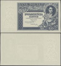 20 złotych 20.06.1931, na stronie głównej jedyni