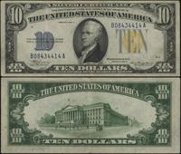 10 dolarów 1934 A, żółta pieczęć, North Africa E