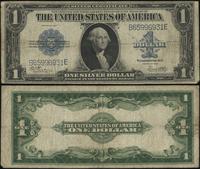 1 dolar 1923, niebieska pieczęć, podpisy: Woods,
