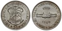 5 szylingów 1960, srebro "500", 28.29 g, KM 55