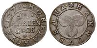 6 groszy maryjnych 1671, srebro 5.30 g, Buck-Mei