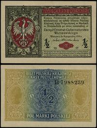 1/2 marki polskiej 9.12.1916, "Generał", Miłczak