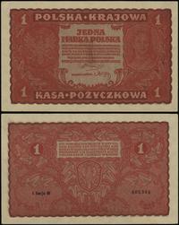 1 marka polska 23.08.1919, seria I-W 605345, nie