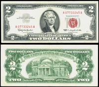 2 dolary 1963, czerwona pieczęć, seria A 0773324