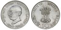 10 rupii 1969, srebro ''800'' 15.12 g , KM. 185