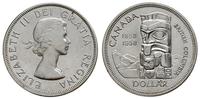 dolar 1958, srebro ''800'' 23.06 g, KM 55