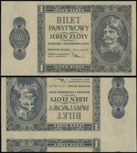 1 złoty 1.10.1938, obustronny druk strony główne