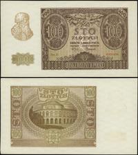 100 złotych 1.03.1940, seria E 6391634, ugięty p