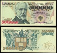 500 000 złotych 16.11.1993, seria W 4846263, Mił